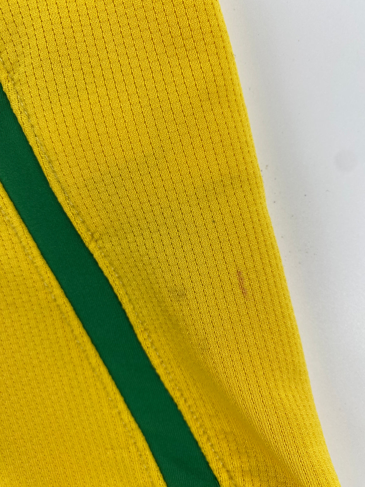 2008-10 Brazilië Thuis Shirt Ronaldinho #10 - 7/10 - (XL) - Oldschool Voetbalshirts