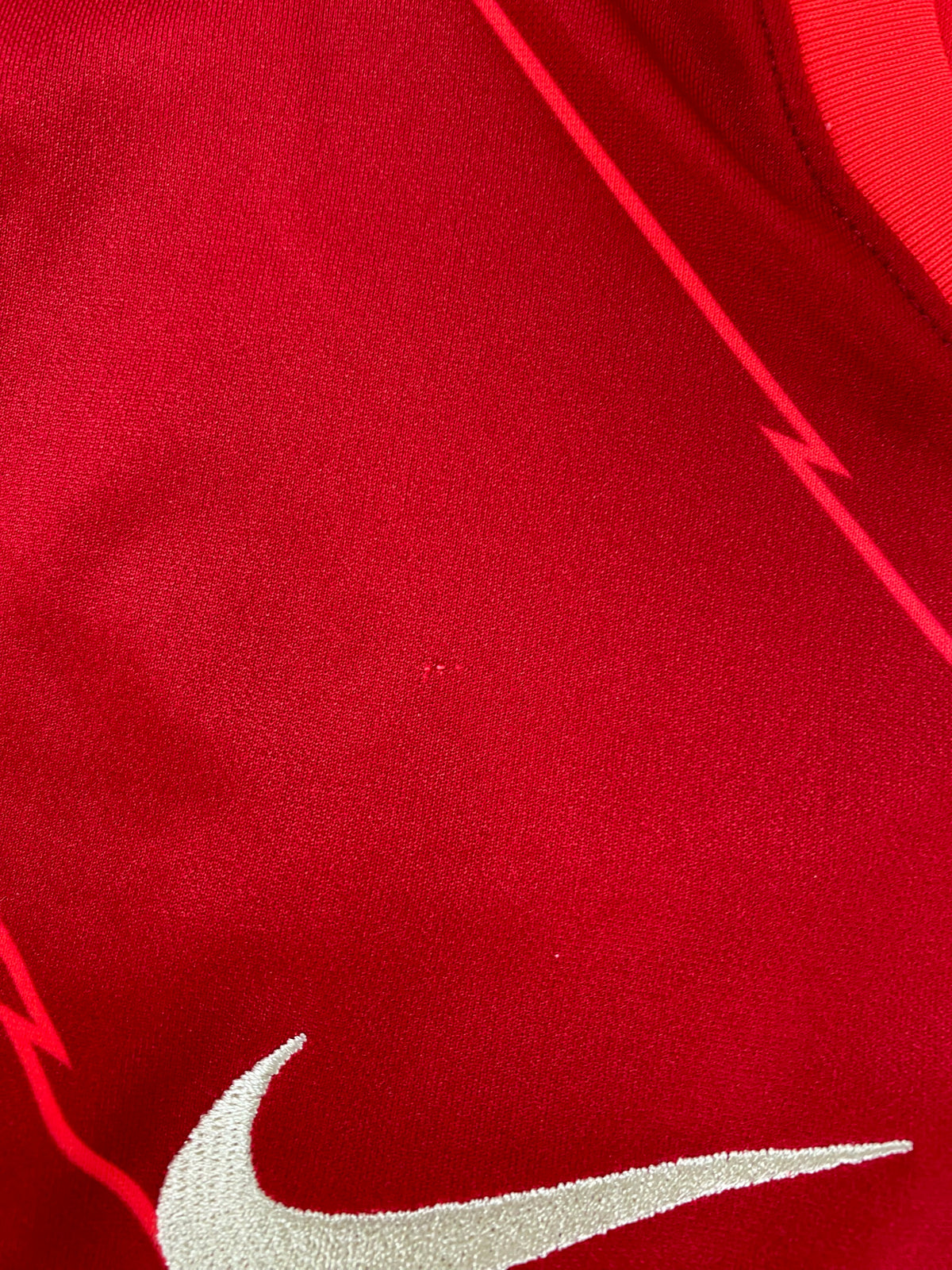 2021-22 Liverpool Thuis Shirt Salah - 9/10 - (M) - Oldschool Voetbalshirts