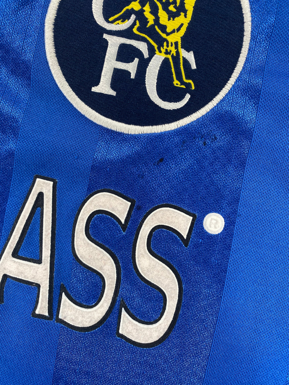 1997-99 Chelsea Thuis Shirt - 8/10 - (M) - Oldschool Voetbalshirts