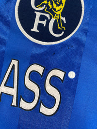 1997-99 Chelsea Thuis Shirt - 8/10 - (M) - Oldschool Voetbalshirts