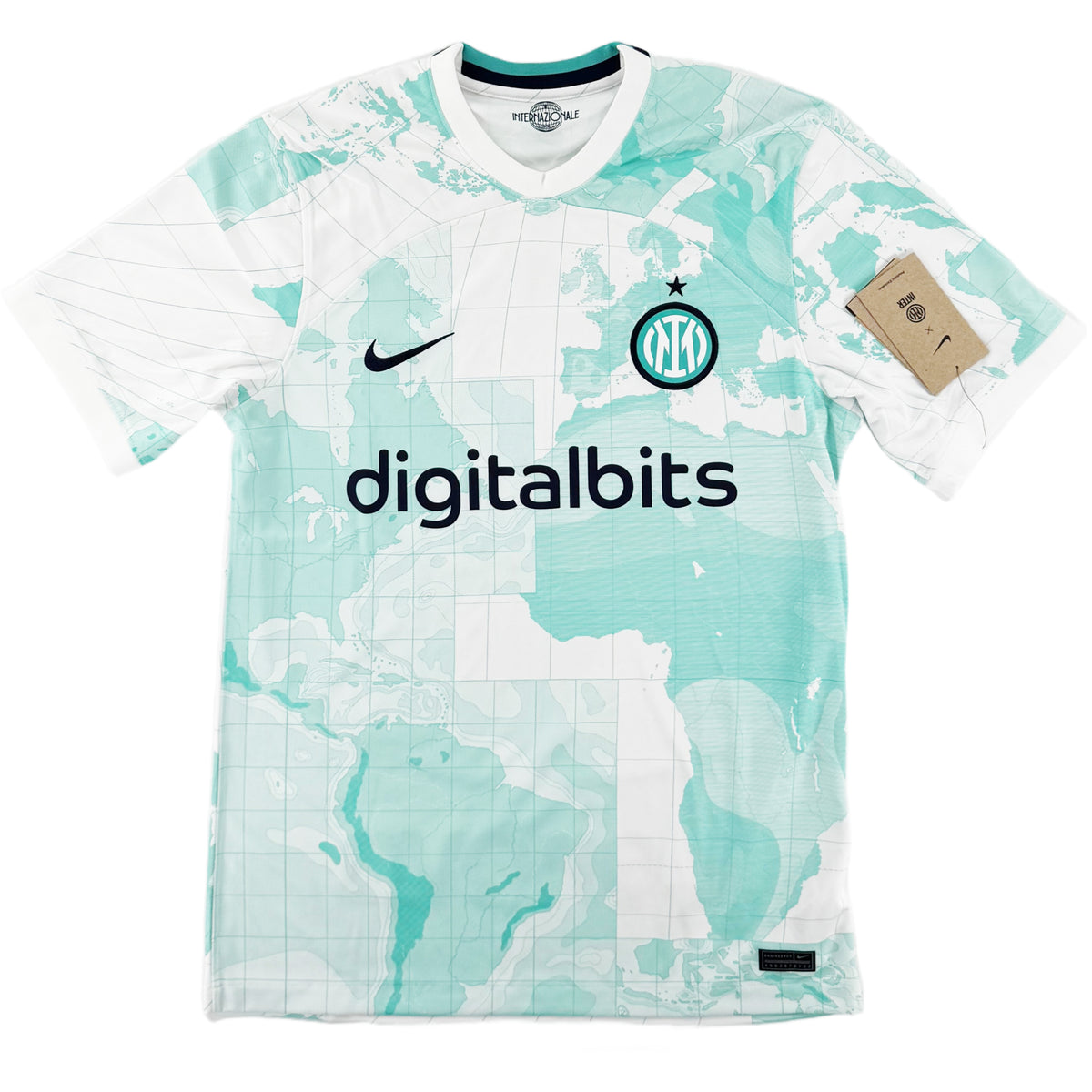 2022-23 Inter Milan Uit Shirt - Oldschool Voetbalshirts