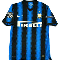 Inter Milan - Home Shirt - SNEIJDER #10 - 2010/11 - Size M - 9/10