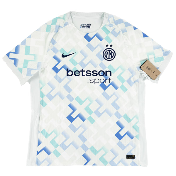 2025-26 Inter Milan Authentic Uit Shirt - Nieuw - (XL) - Oldschool Voetbalshirts