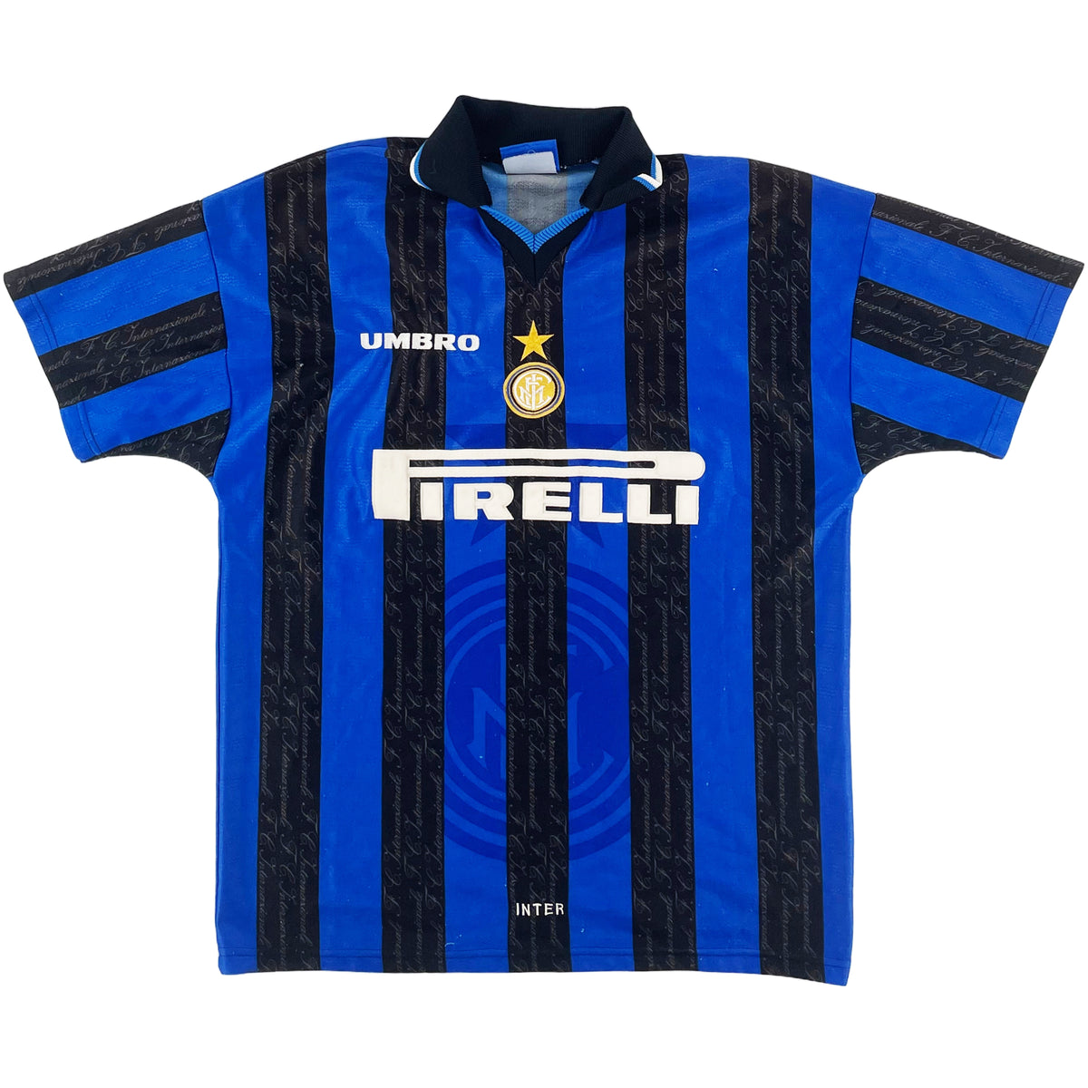 1997-98 Inter Milan Thuis Shirt - Oldschool Voetbalshirts