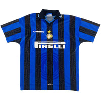 1997-98 Inter Milan Thuis Shirt - Oldschool Voetbalshirts