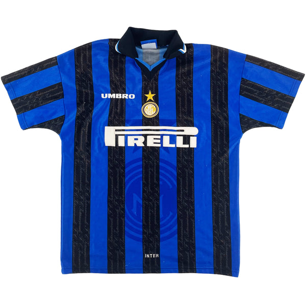 1997-98 Inter Milan Thuis Shirt - Oldschool Voetbalshirts