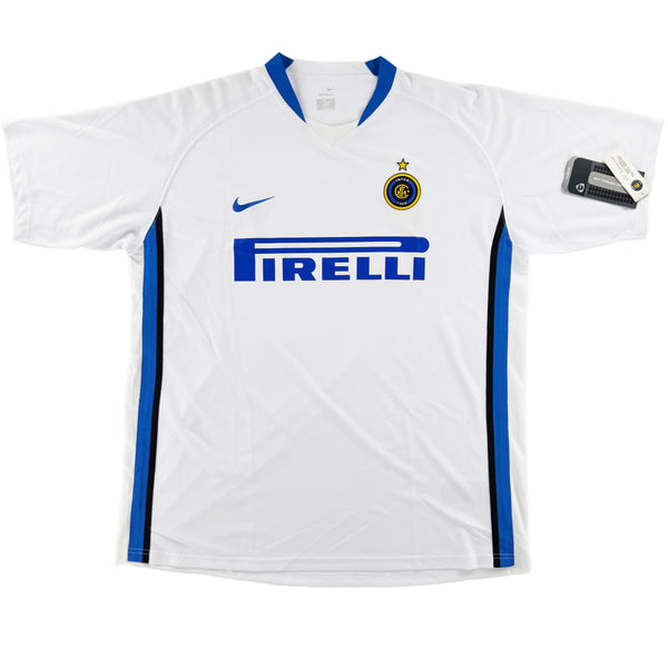 2006-07 Inter Milan Uit Shirt - Nieuw - (XL) - Oldschool Voetbalshirts