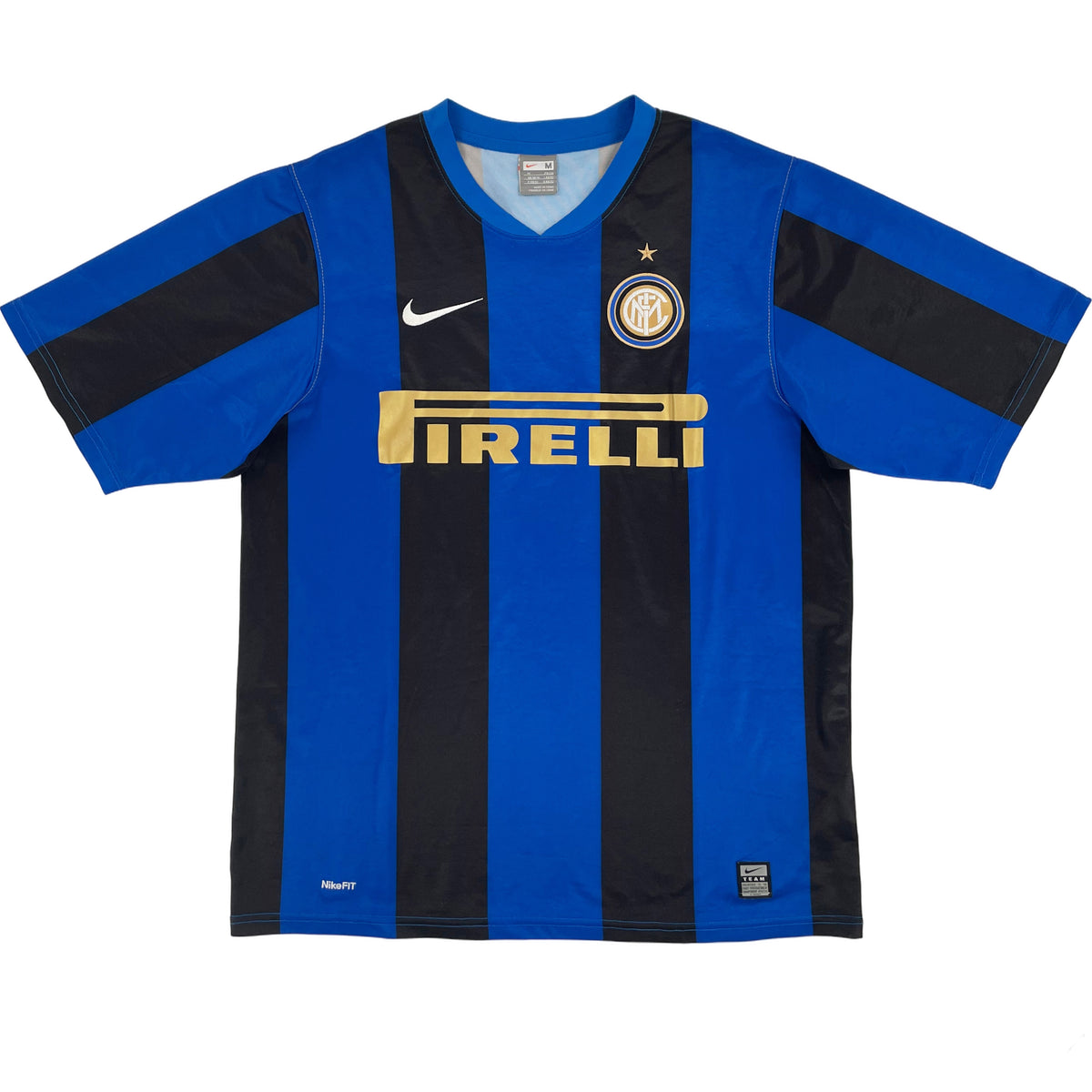 2008-09 Inter Milan Thuis Shirt - 7/10 - (L) - Oldschool Voetbalshirts