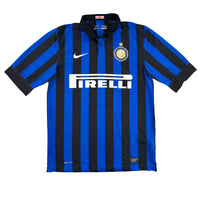 2011-12 Inter Milan Thuis Shirt - 10/10 - (L) - Oldschool Voetbalshirts