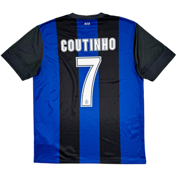 2012-13 Inter Milan Thuis Shirt Coutinho - Oldschool Voetbalshirts