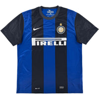 2012-13 Inter Milan Thuis Shirt - 7/10 - (L) - Oldschool Voetbalshirts