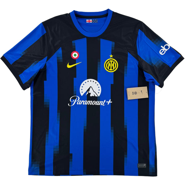 2023-24 Inter Milan Thuis Shirt - Nieuw - (XL) - Oldschool Voetbalshirts