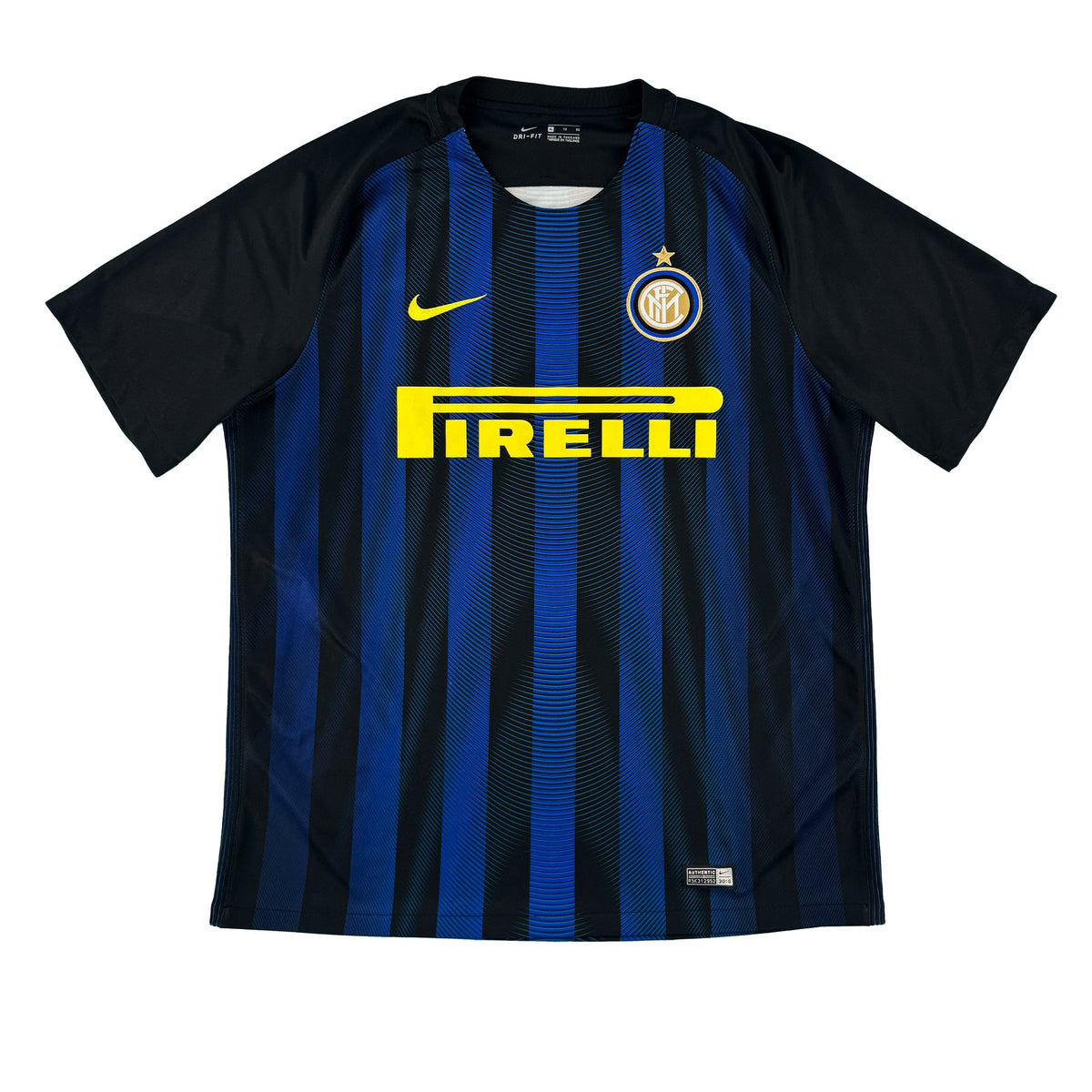 2016-17 Inter Milan Home Shirt - 9/10 - (XL)