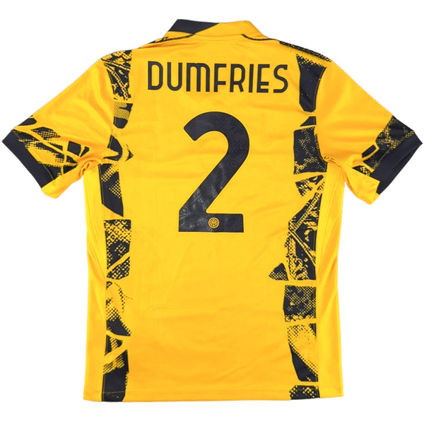2024-25 Inter Milan Derde Shirt Dumfries - Oldschool Voetbalshirts