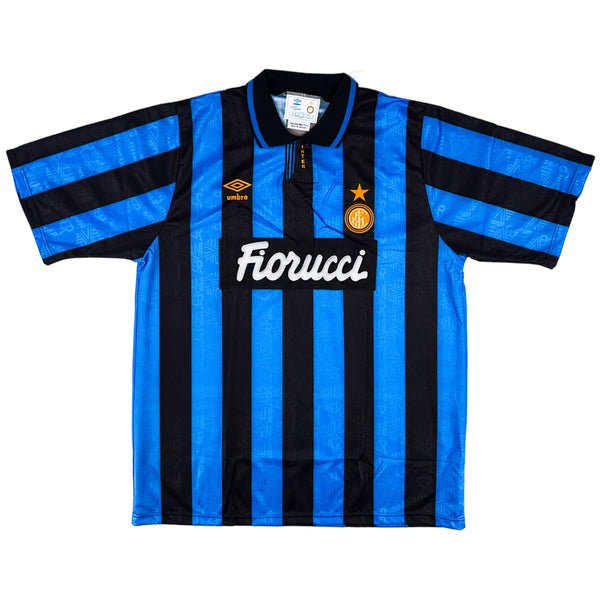 1992-94 Inter Milan Thuis Shirt - Oldschool Voetbalshirts
