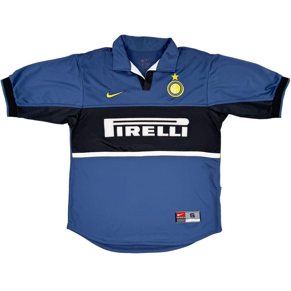 1998-99 Inter Milan Derde Shirt Ronaldo - Oldschool Voetbalshirts