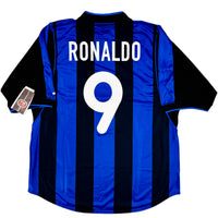 2000-01 Inter Milan Home Shirt Ronaldo