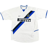 2002-03 Inter Milan Uit Shirt Adriano - Oldschool Voetbalshirts