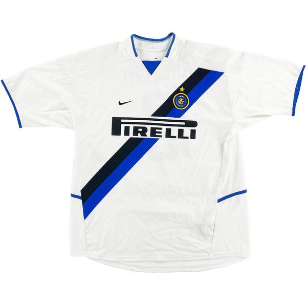 2002-03 Inter Milan Uit Shirt Adriano - Oldschool Voetbalshirts