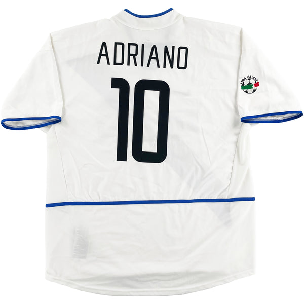 2002-03 Inter Milan Uit Shirt Adriano - Oldschool Voetbalshirts