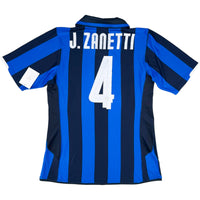 2007-08 Inter Milan Player Issue Thuis Shirt Zanetti