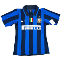 2007-08 Inter Milan Player Issue Thuis Shirt Zanetti