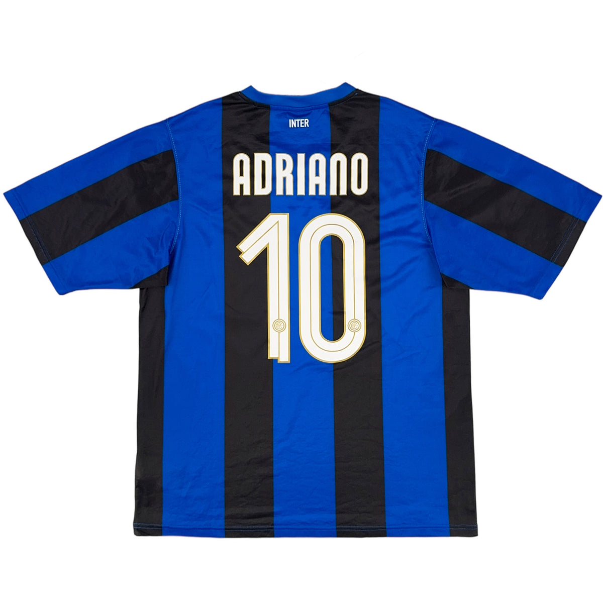 2008-09 Inter Milan Home Shirt Adriano