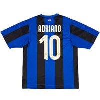 2008-09 Inter Milan Home Shirt Adriano