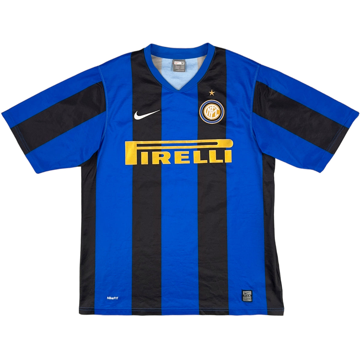 2008-09 Inter Milan Home Shirt Adriano