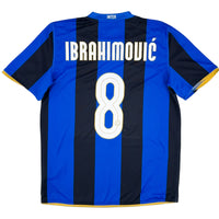 2008-09 Inter Milan Thuis Shirt Ibrahimovic