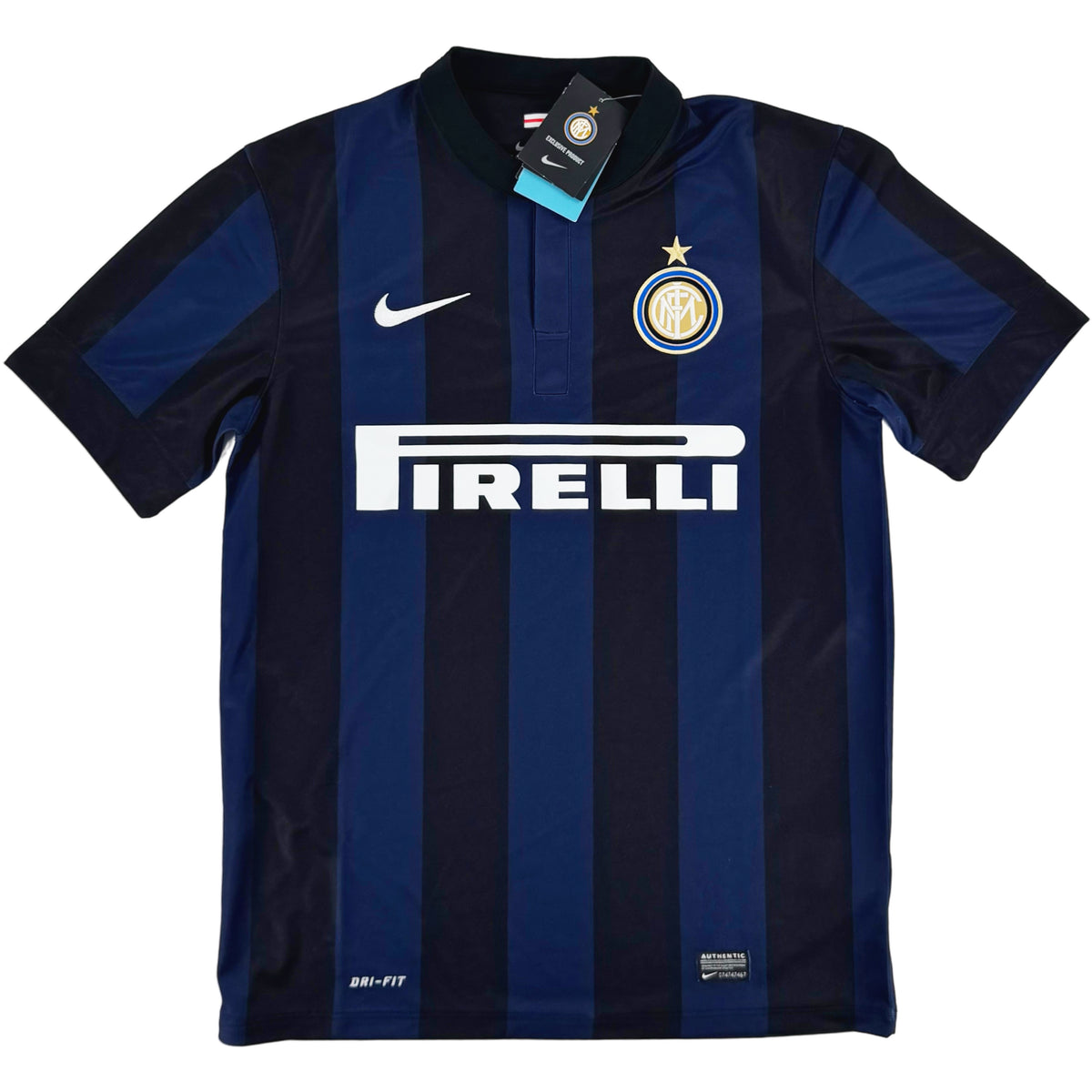 2013-14 Inter Milan Thuis Shirt - Nieuw - (M) - Oldschool Voetbalshirts