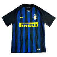 2016-17 Inter Milan Thuis Shirt - 8/10 - (M) - Oldschool Voetbalshirts