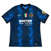 Inter Milan - Home Shirt - DUMFRIES #2 - 2021/22 - Size L - 10/10