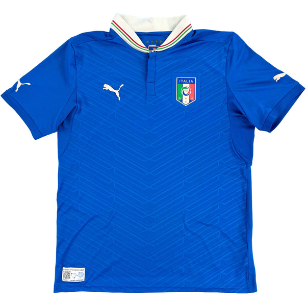 2012 Italië EK Thuis Shirt - 8/10 - (L) - Oldschool Voetbalshirts
