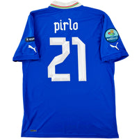 2012 Italië EK Thuis Shirt Pirlo - Oldschool Voetbalshirts