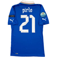 2012 Italië EK Thuis Shirt Pirlo - Oldschool Voetbalshirts
