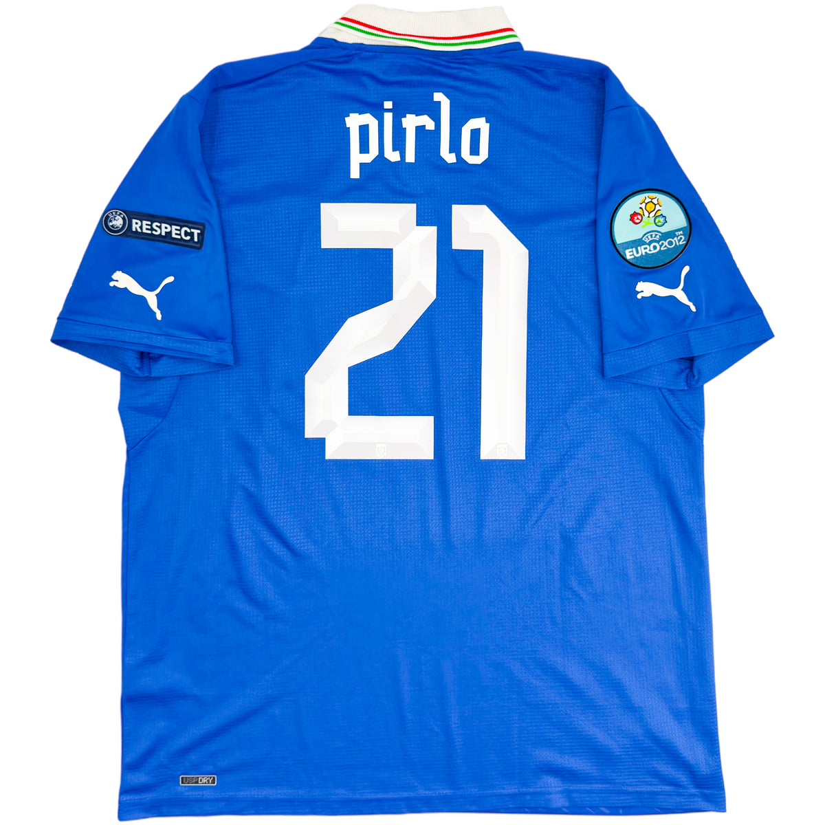 2012 Italië EK Thuis Shirt Pirlo - Oldschool Voetbalshirts