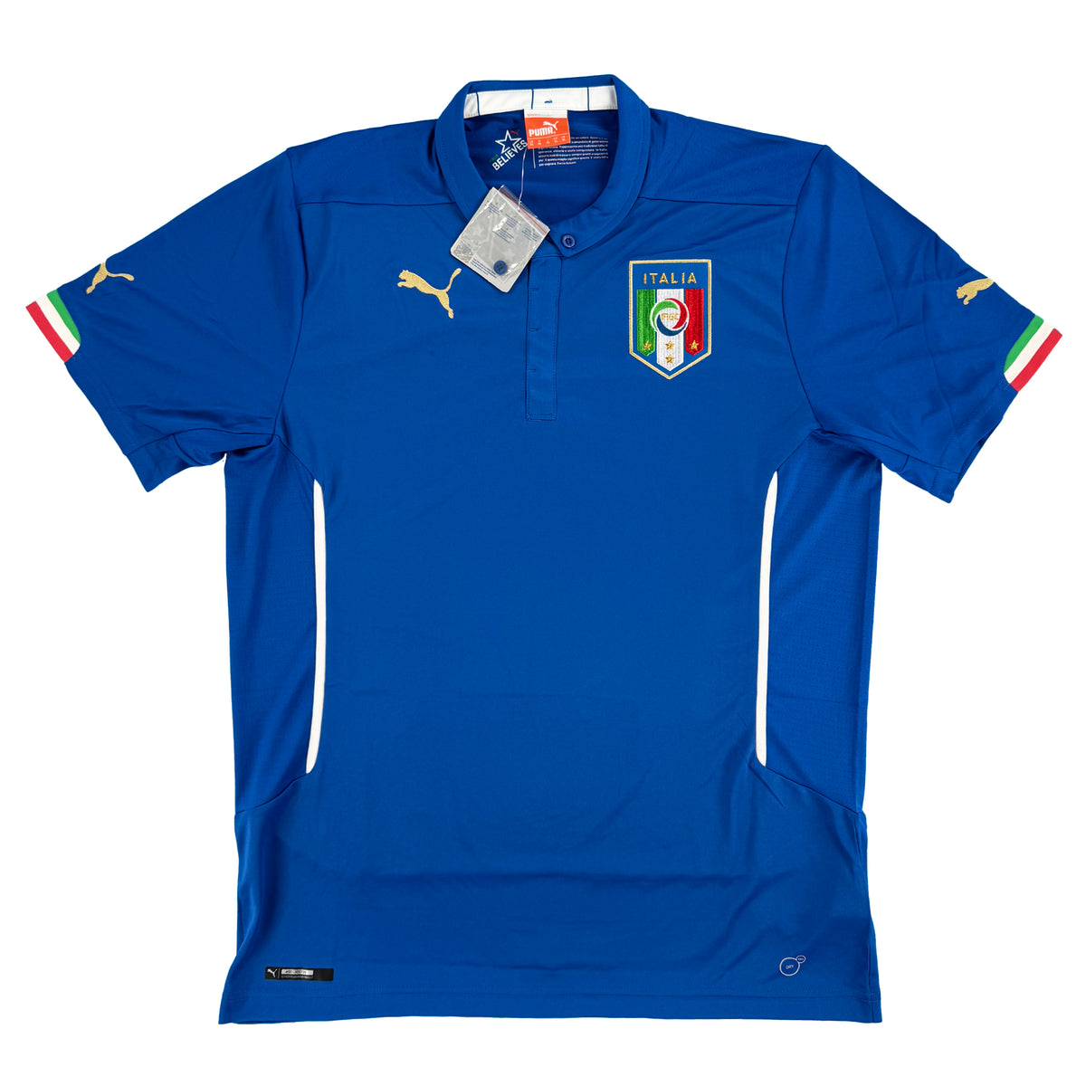 2014 World Cup Italy Home Shirt - 9/10 - (XL)