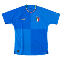 2022-23 Italië Authentic Thuis Shirt - 10/10 - (L) - Oldschool Voetbalshirts
