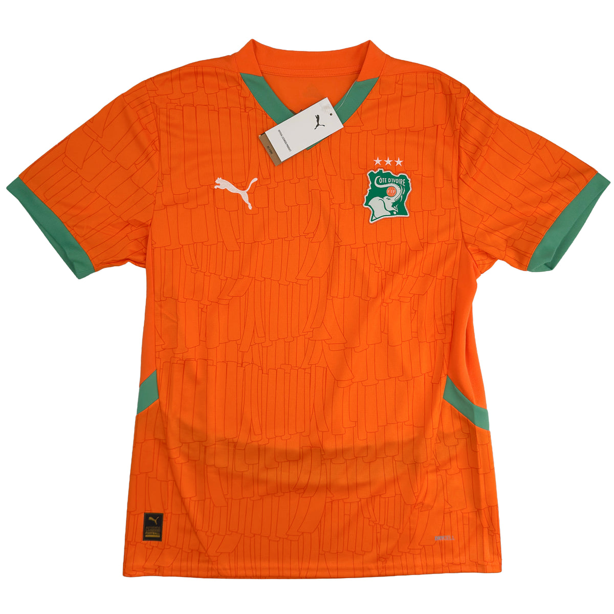 2025 Ivoorkust Thuis Shirt - Oldschool Voetbalshirts
