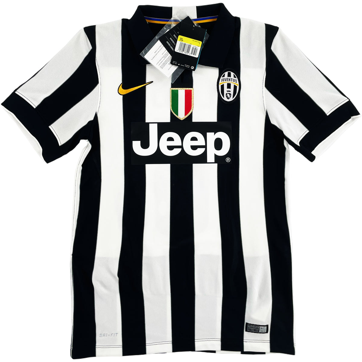 2014-15 Juventus Thuis Shirt Pogba - Nieuw - (S) - Oldschool Voetbalshirts