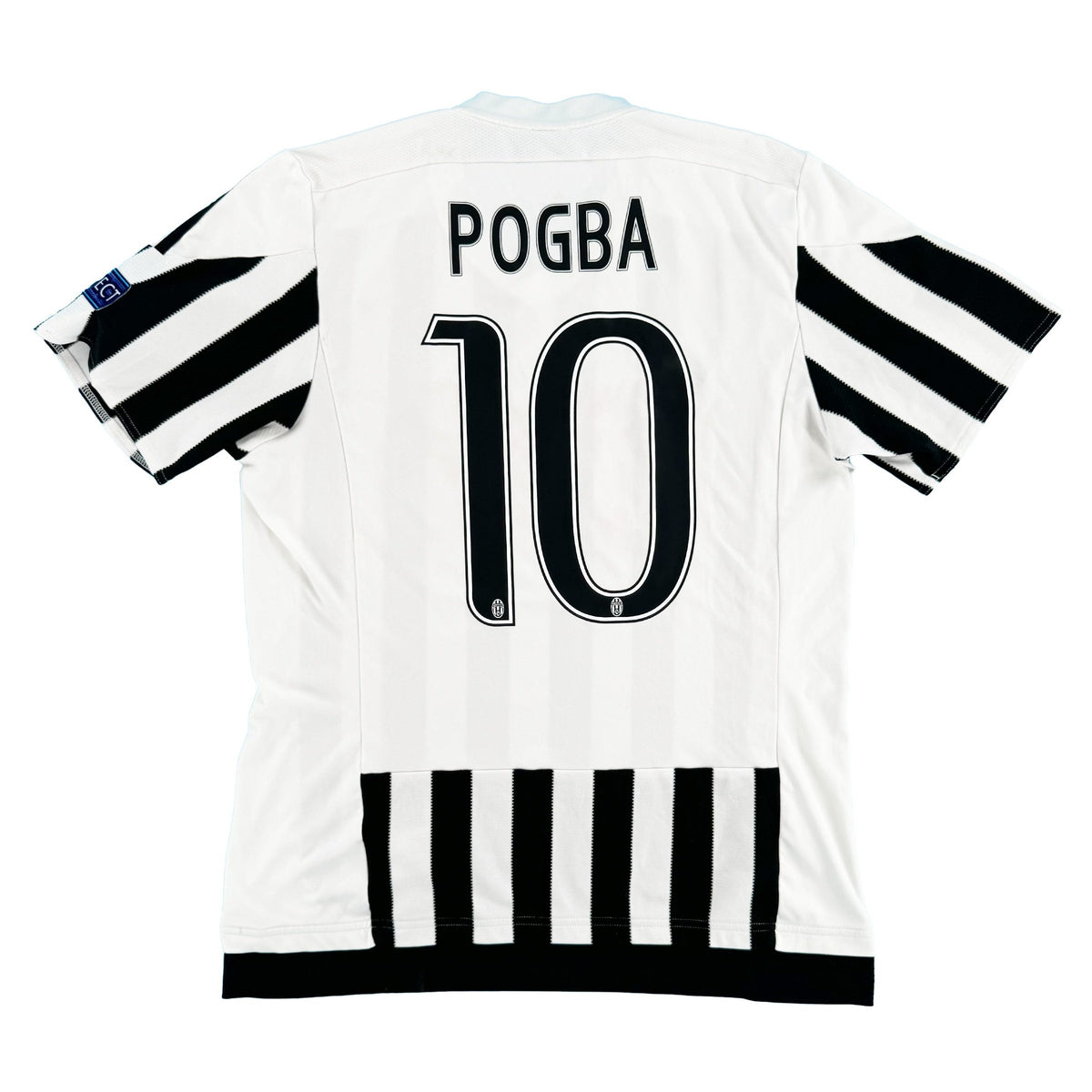 Juventus - Home Shirt - POGBA #10 - 2015/16 - Size M - 7/10