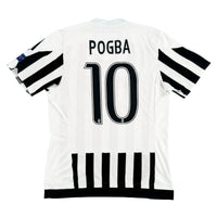 Juventus - Home Shirt - POGBA #10 - 2015/16 - Size M - 7/10