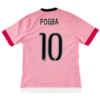 2015-16 Juventus Uit Shirt Pogba - Oldschool Voetbalshirts