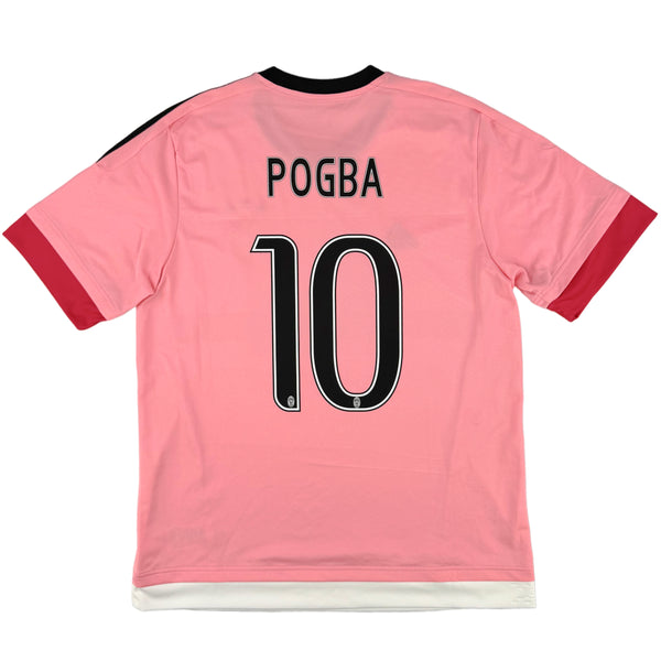 2015-16 Juventus Uit Shirt Pogba - Oldschool Voetbalshirts
