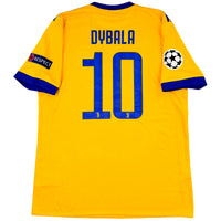 2017-18 Juventus Uit Shirt Dybala - Oldschool Voetbalshirts