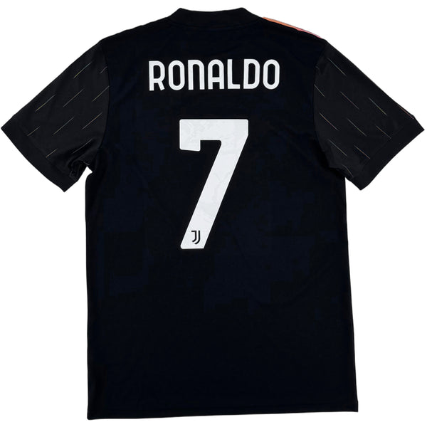 2021-22 Juventus Uit Shirt Ronaldo - Oldschool Voetbalshirts