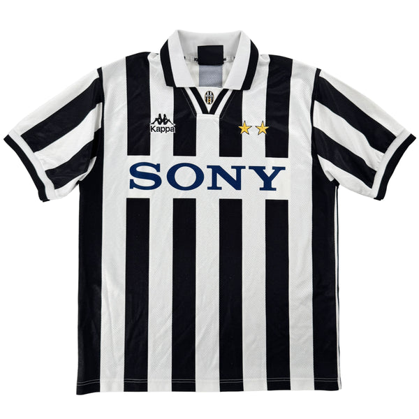 1996-97 Juventus Thuis Shirt - 9/10 - (M) - Oldschool Voetbalshirts