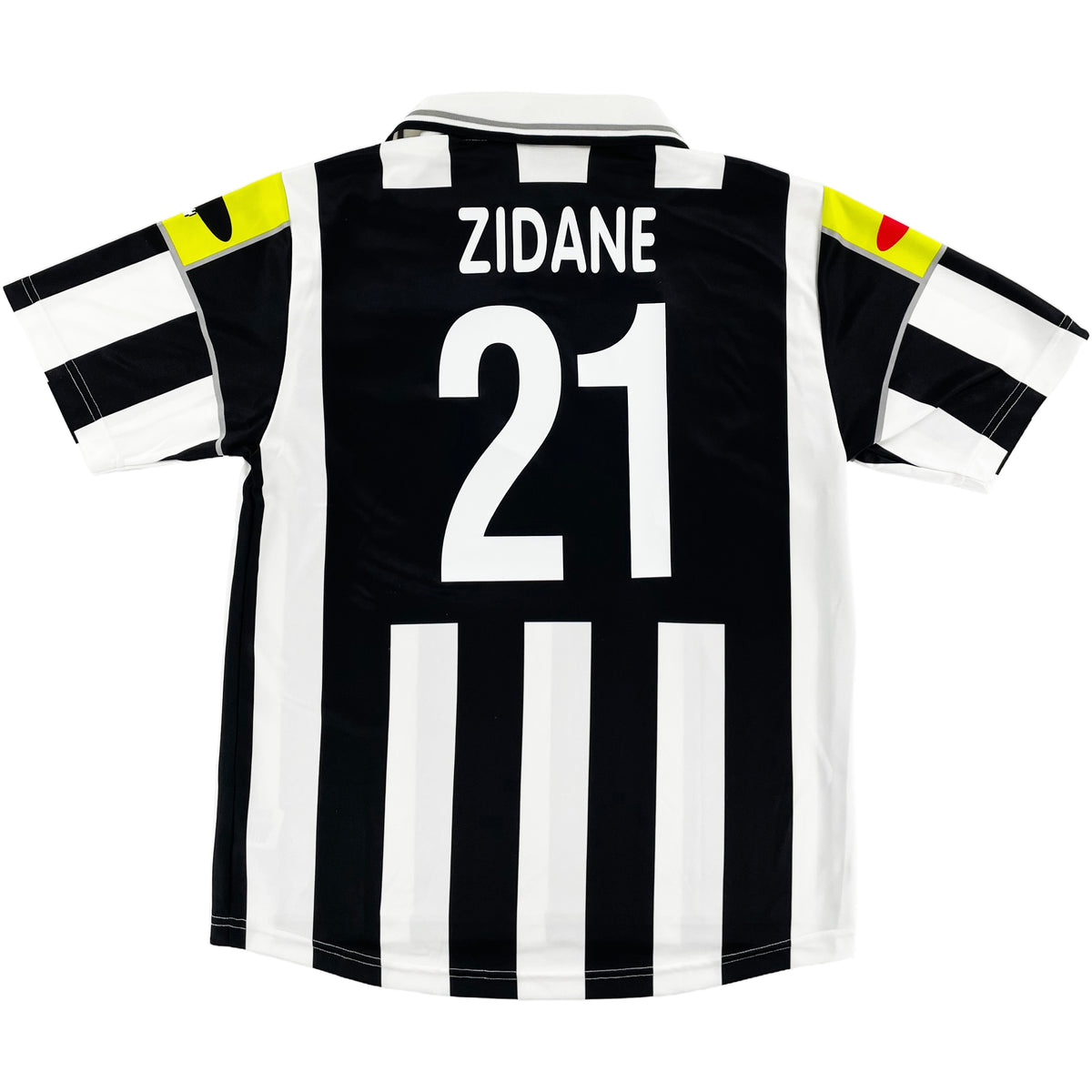 2000-01 Juventus Thuis Shirt Zidane - Oldschool Voetbalshirts