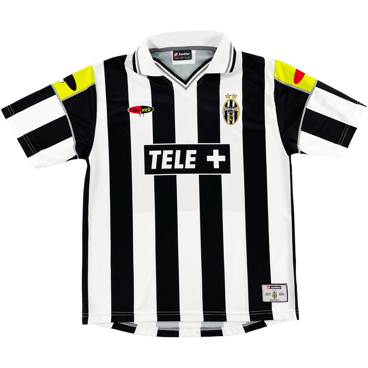 2000-01 Juventus Thuis Shirt Zidane - Oldschool Voetbalshirts